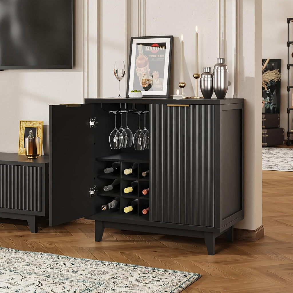 Modern Storage Coffee Bar Cabinet